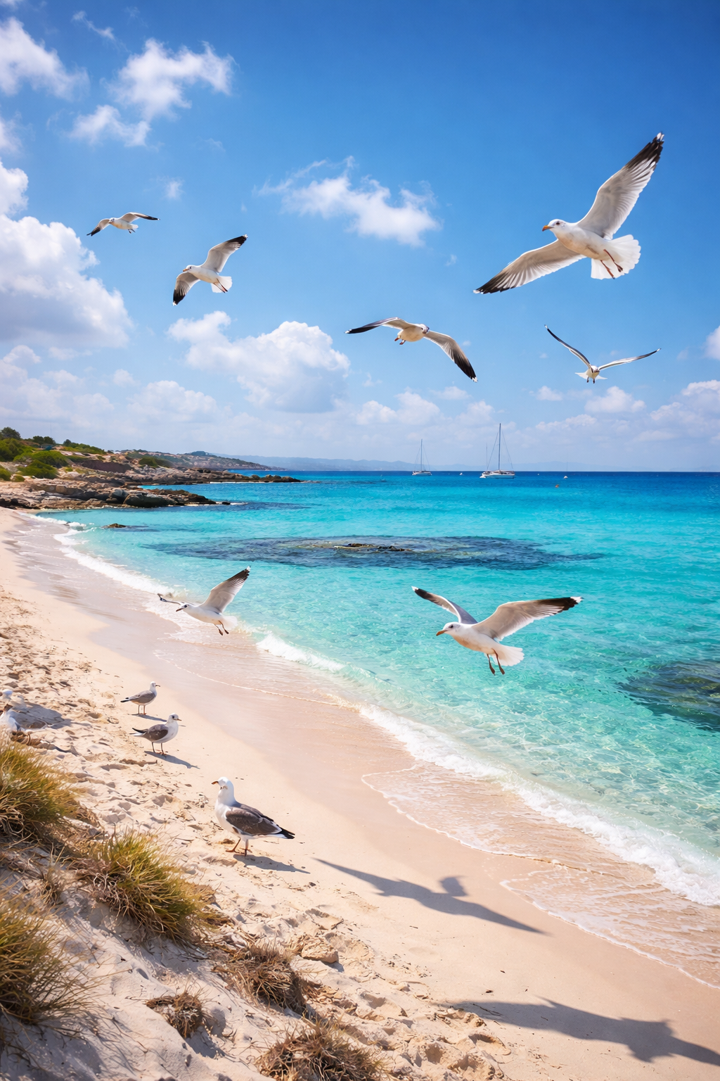 Las Gaviotas de Formentera: Compañeras Aladas y Símbolos de su Espíritu Libre