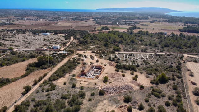 Building Plot with Project for Contemporary Villa