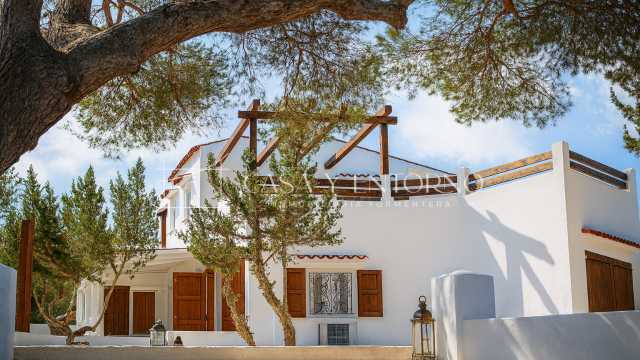 Casa en Formentera con jardín privado a 500 m de la playa